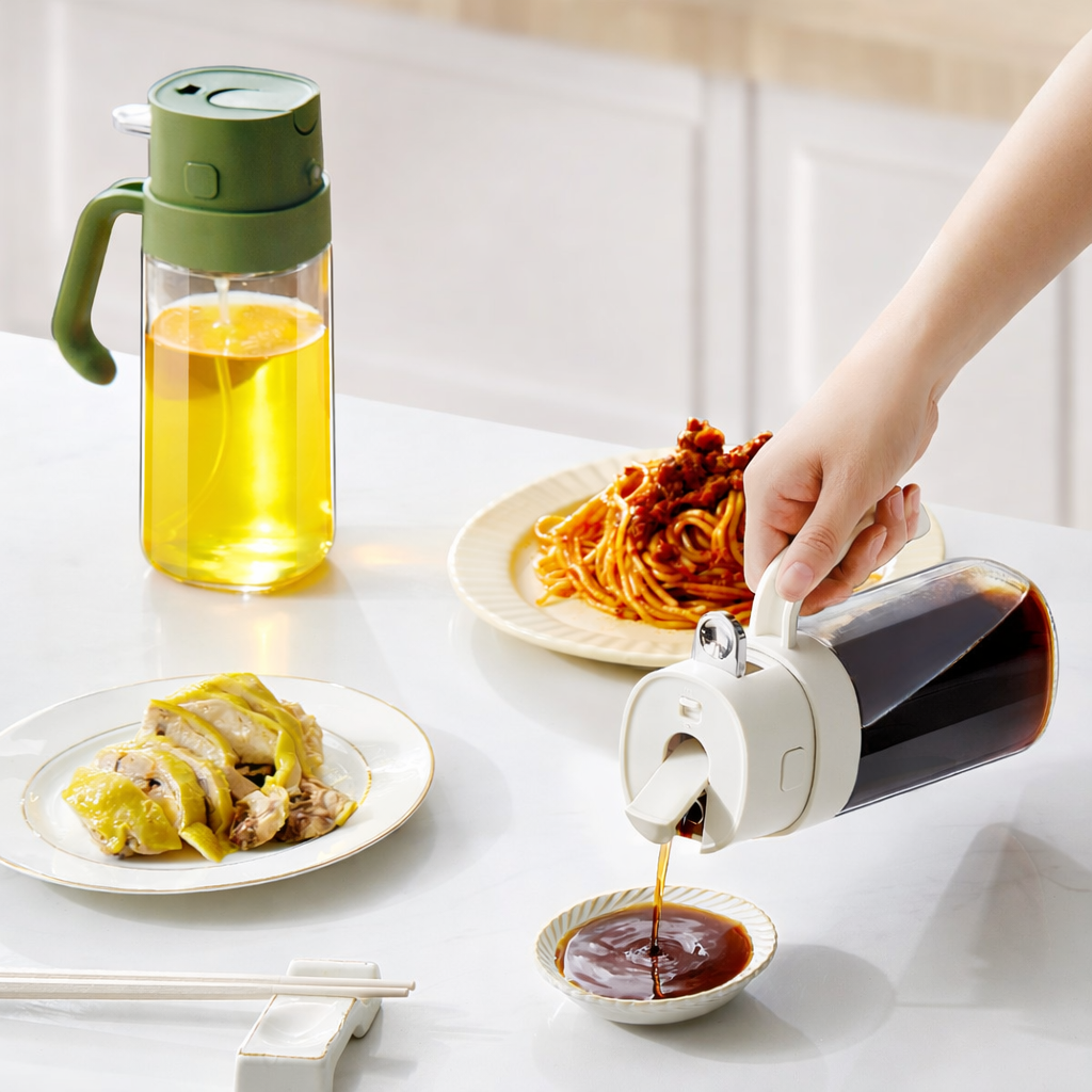 2-in-1 Ölflasche